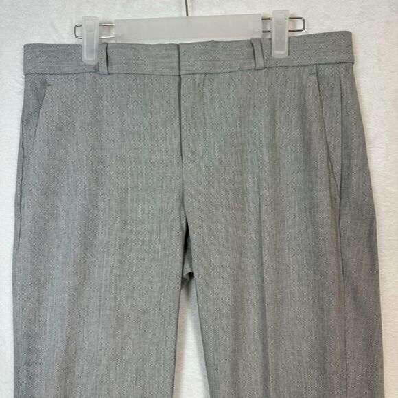 Banana Republic Dress Pants Women 6 Gray Mid-Rise Classic Business Avery - Picture 3 of 7